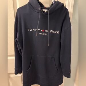 Women’s Tommy Hilfiger hoodie dress navy size large